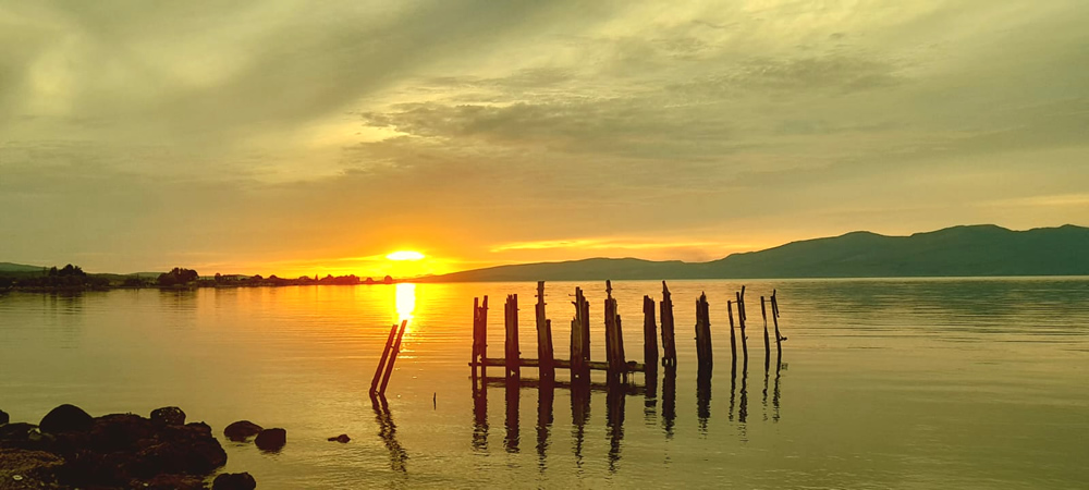 Sonnenuntergang Lesbos
